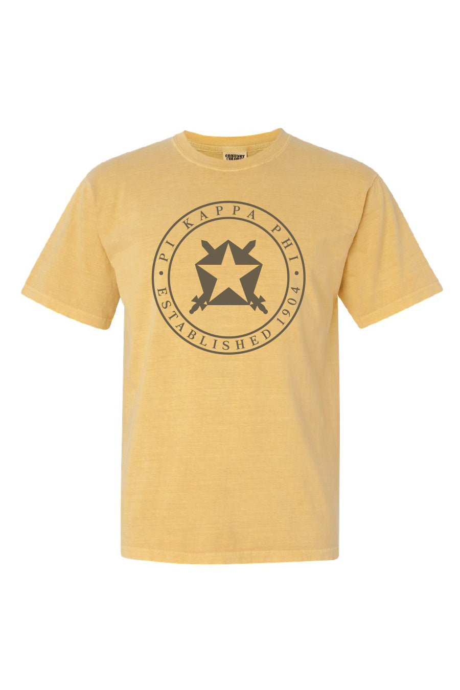 Emblem Mustard Tee