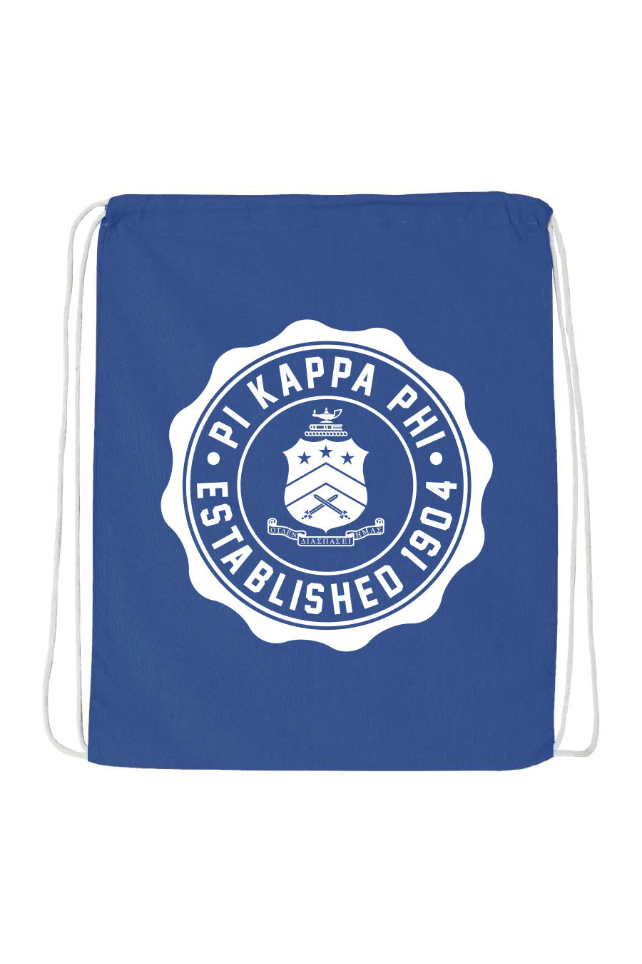 Stamped Drawstring Bag