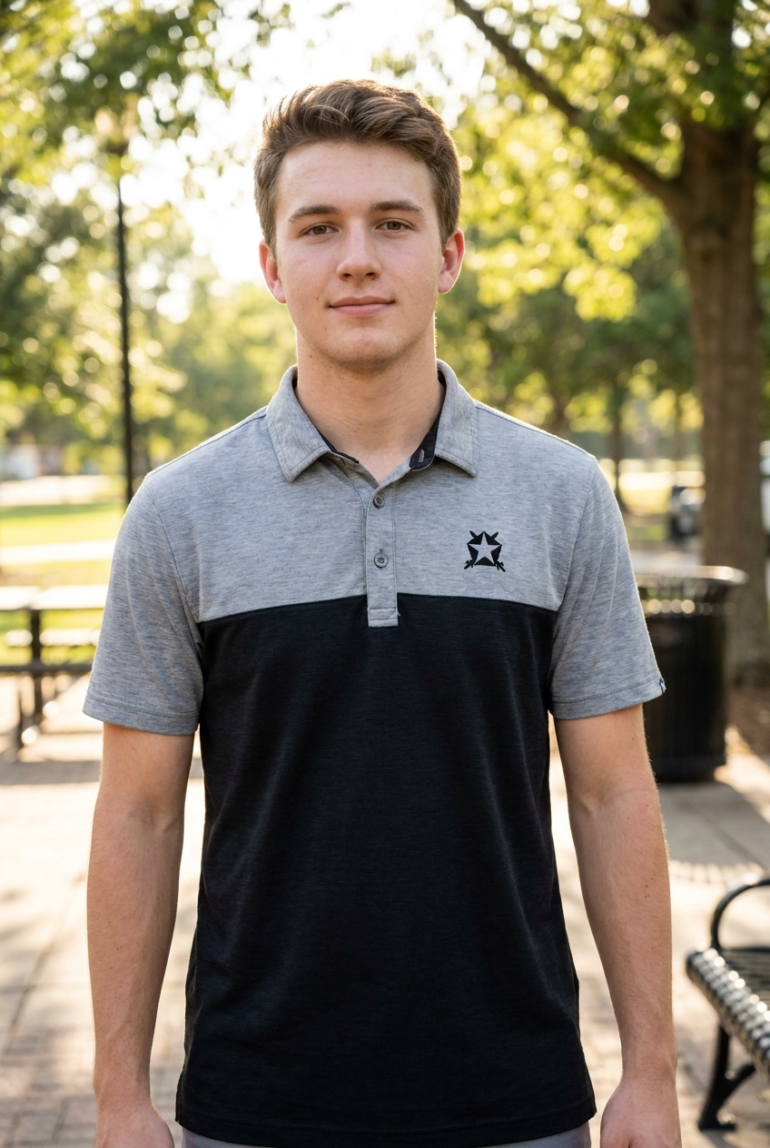 Travis Mathew Blocked Polo