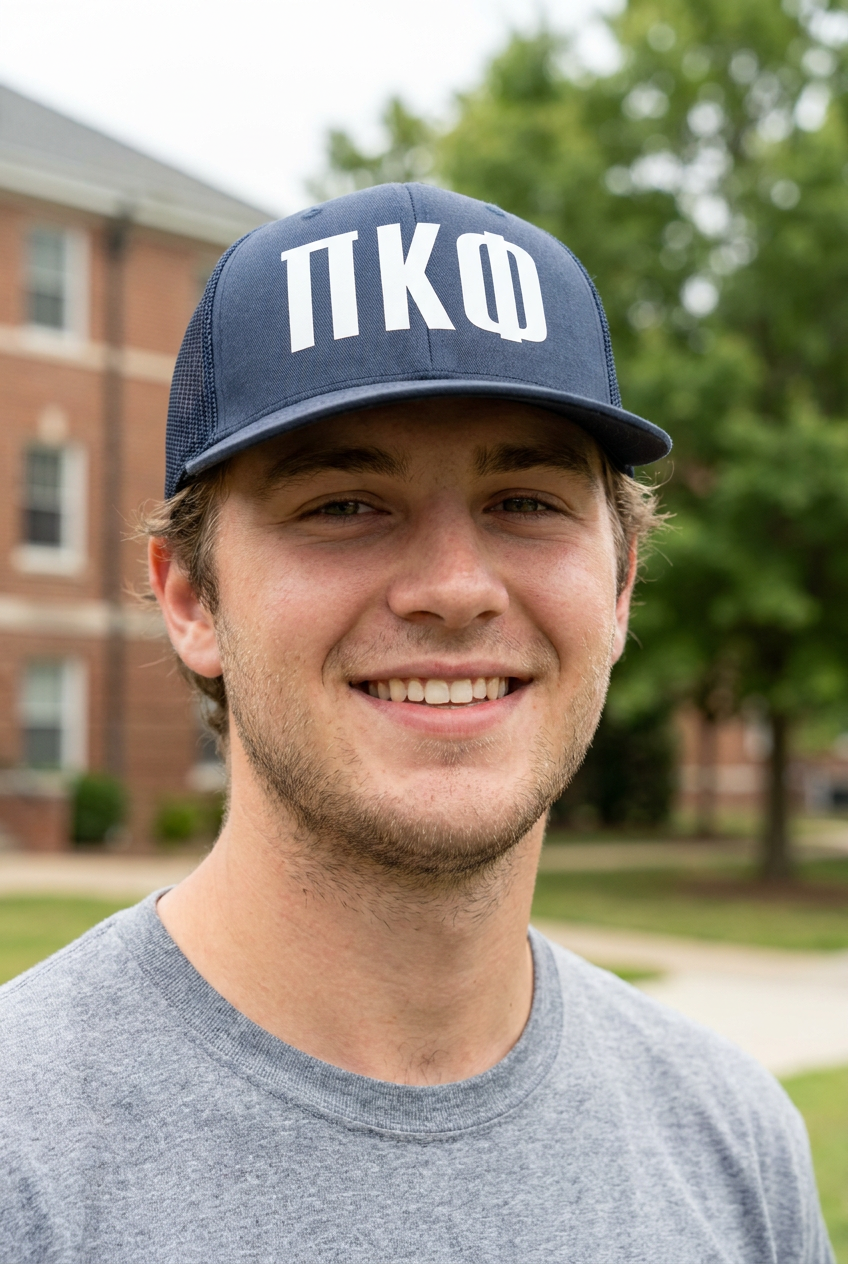 Navy Trucker Hat